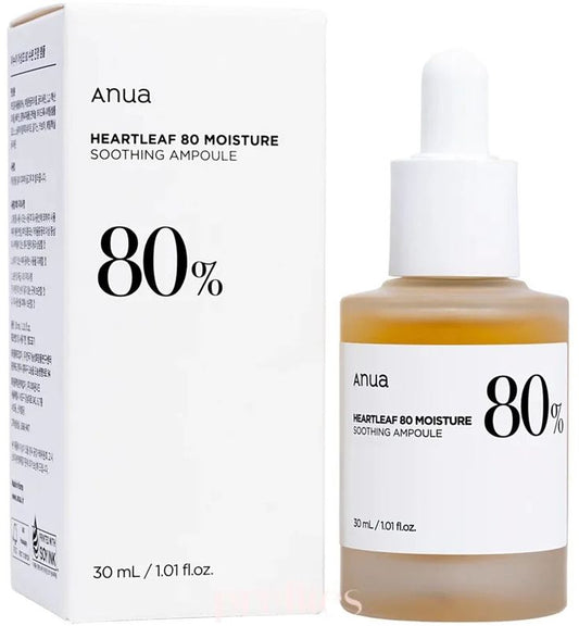 ANUA Heartleaf 80% Moisture Soothing Ampoule 30ml