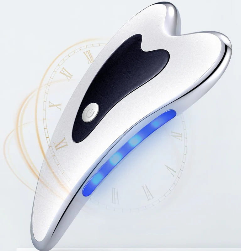 TriAngle Facial Beauty Massager Gua sha with LED Light Therapy