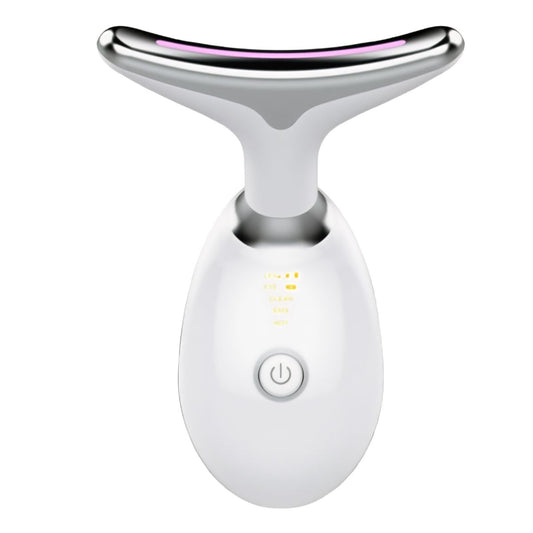 3-Color LED Care and Facial Massage Device for Face and Neck